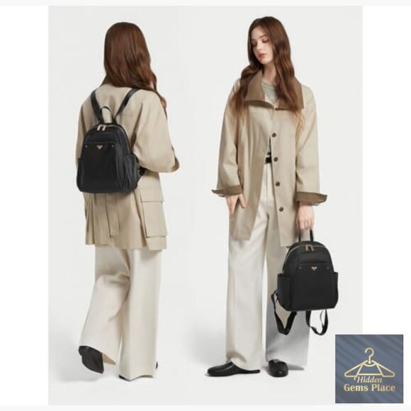 Mini Anti-Theft Backpack Waterproof Lightweight Oxford Travel Work Purse main image 5